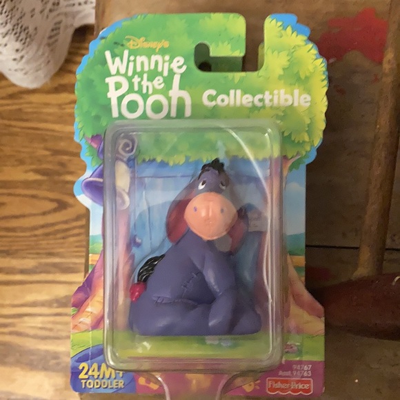 New in sealed boxes 4 pc vintage Winnie the Pooh figurines by Fisher Price, 2000 - Picture 4 of 10
